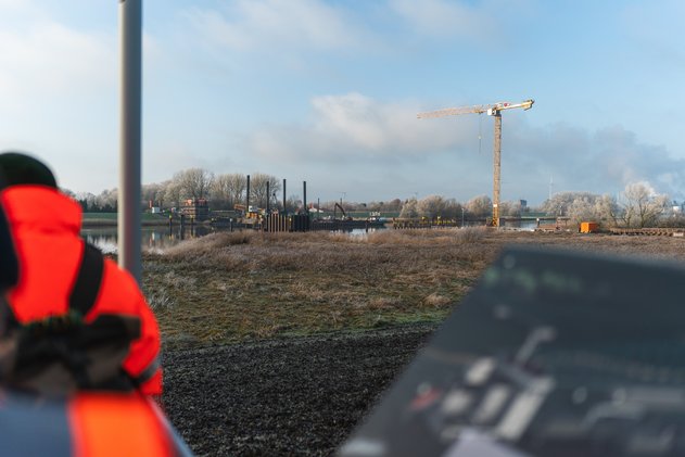 Uitzicht vanaf het uitkijkplatform